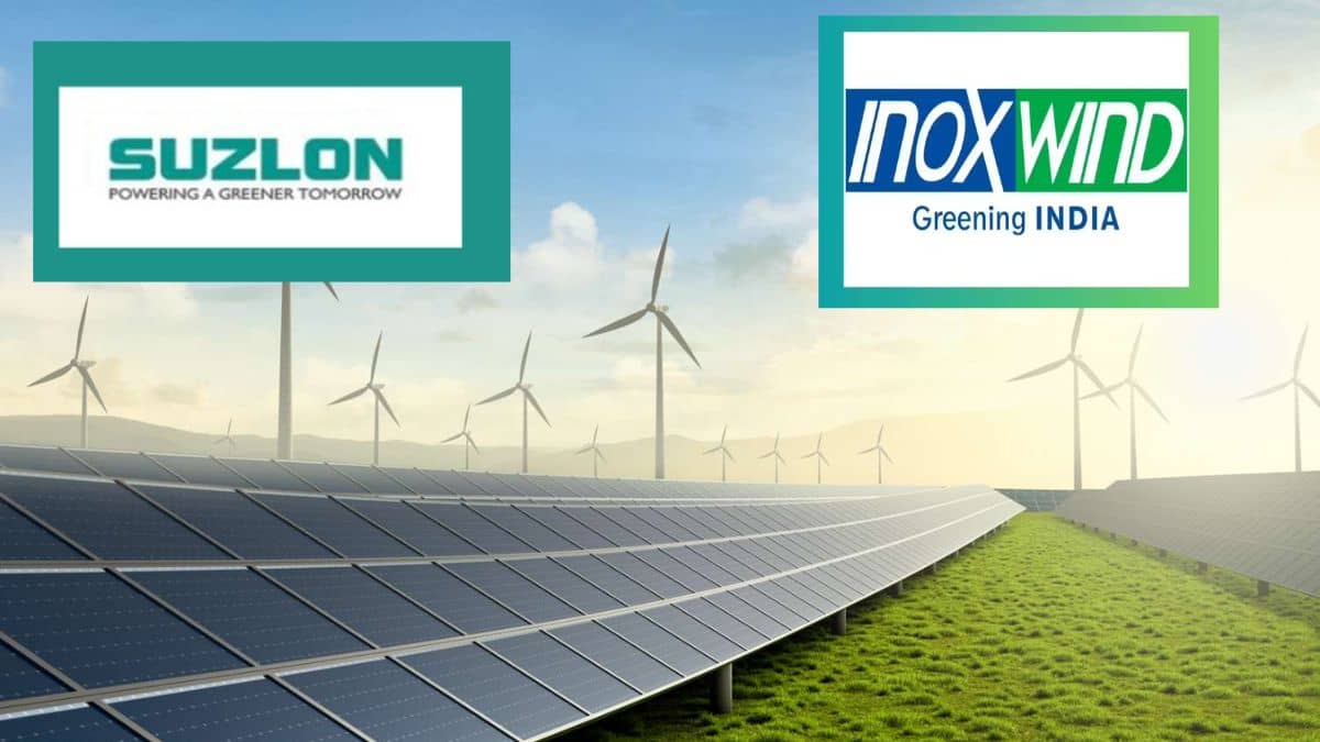 Suzlon vs Inox: कौन है ग्रीन एनर्जी का सूरज, 1 साल में किसने दिया धांसू रिटर्न, ऑर्डर बुक का ये है असली खिलाड़ी Suzlon vs Inox: कौन है ग्रीन एनर्जी का सूरज, 1 साल में किसने दिया धांसू रिटर्न, ऑर्डर बुक का ये है असली खिलाड़ी