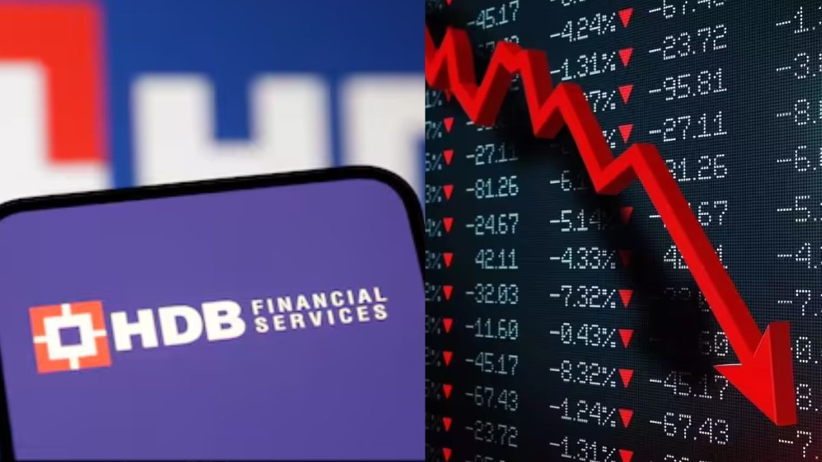 HDB Financial Services के शेयरों ने लिया यू-टर्न, दो दिन की तेजी पर लगा ब्रेक, मुनाफावसूली से धड़ाम हुआ स्टॉक HDB Financial Services के शेयरों ने लिया यू-टर्न, दो दिन की तेजी पर लगा ब्रेक, मुनाफावसूली से धड़ाम हुआ स्टॉक