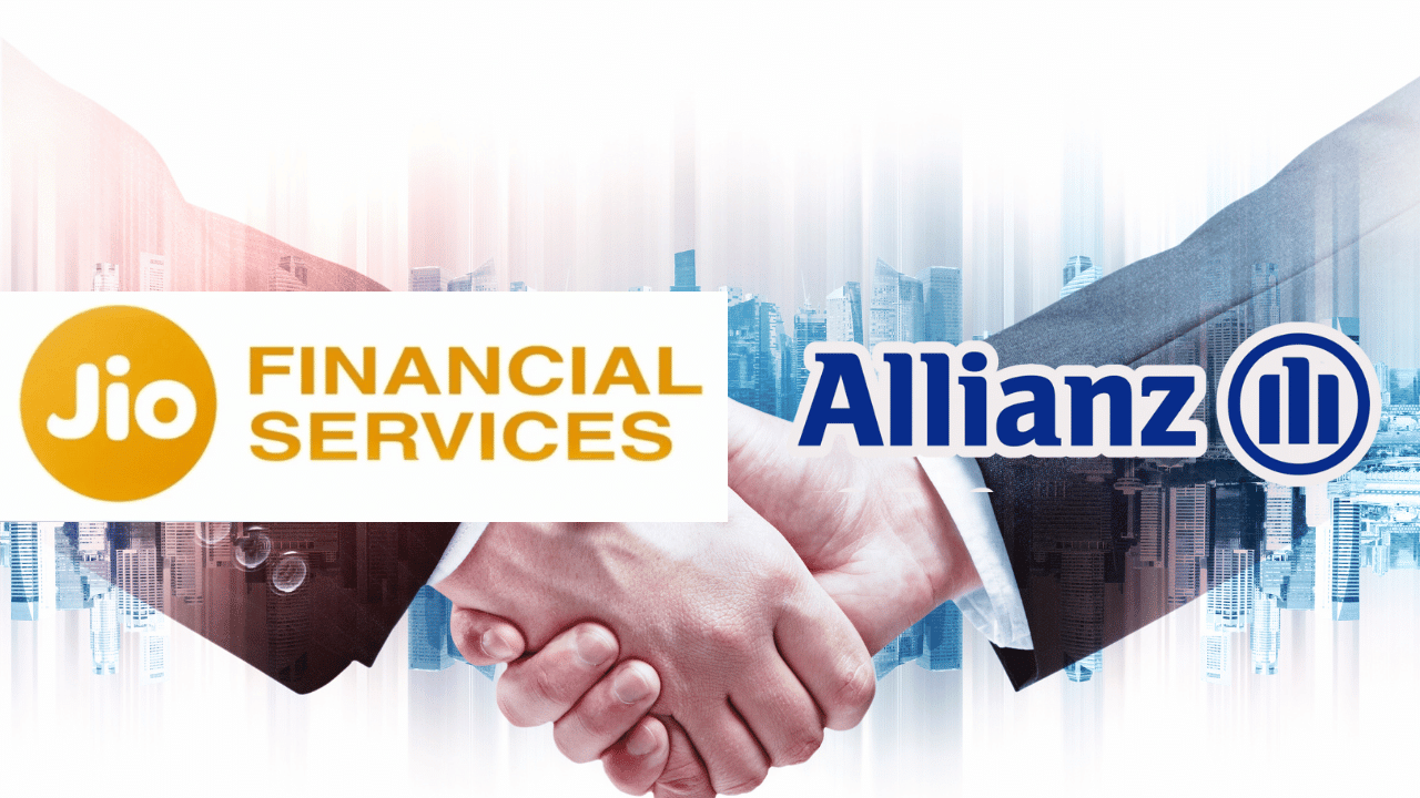 Jio Financial Services और Allianz Group ने बनाया जॉइंट वेंचर, साथ मिलकर करेंगे रीइंश्योरेंस बिजनेस; 50-50 की हिस्सेदारी Jio Financial Services और Allianz Group ने बनाया जॉइंट वेंचर, साथ मिलकर करेंगे रीइंश्योरेंस बिजनेस; 50-50 की हिस्सेदारी