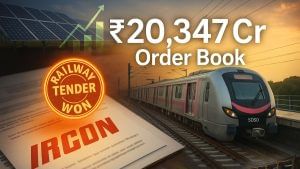 इस कंपनी को रेलवे और मेट्रो से मिला ₹1800 करोड़ के ऑर्डर, 5 वर्ष में दिया 300% रिटर्न; सोलर और हाइड्रो पावर में भी हुई एंट्री इस कंपनी को रेलवे और मेट्रो से मिला ₹1800 करोड़ के ऑर्डर, 5 वर्ष में दिया 300% रिटर्न; सोलर और हाइड्रो पावर में भी हुई एंट्री