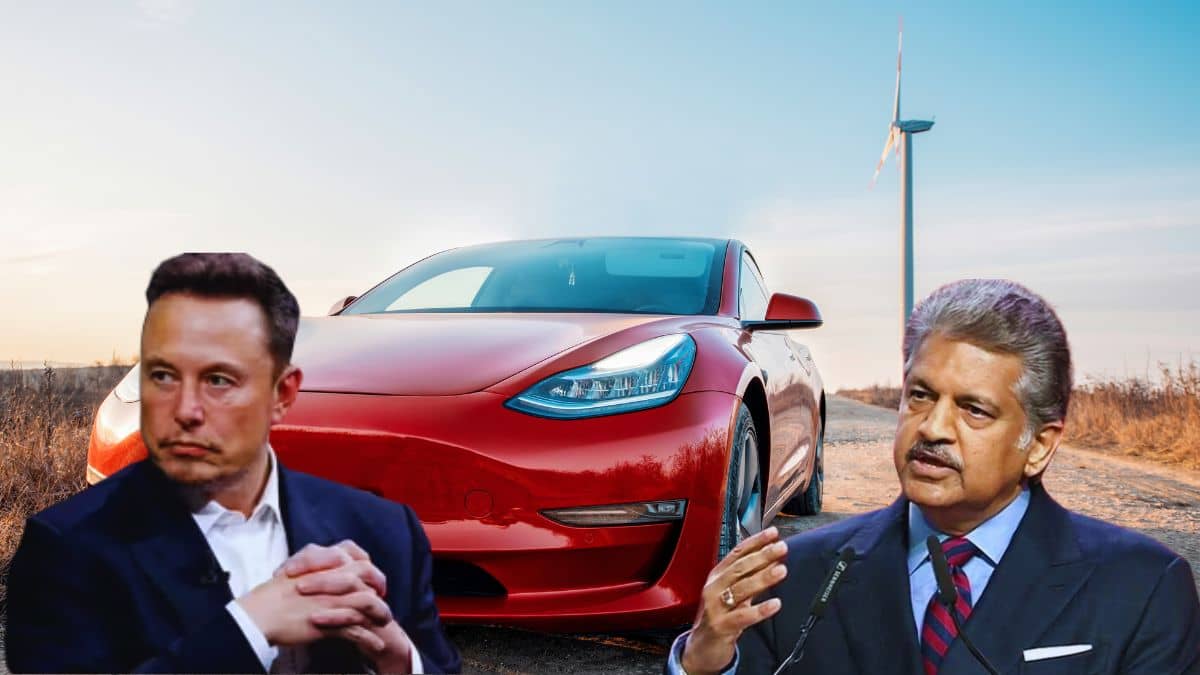 चार्जिंग स्टेशन पर मिलते हैं, टेस्ला के एंट्री पर बोले आनंद महिंद्रा; जानें Mahindra की किस कार से होगी टक्कर चार्जिंग स्टेशन पर मिलते हैं, टेस्ला के एंट्री पर बोले आनंद महिंद्रा; जानें Mahindra की किस कार से होगी टक्कर