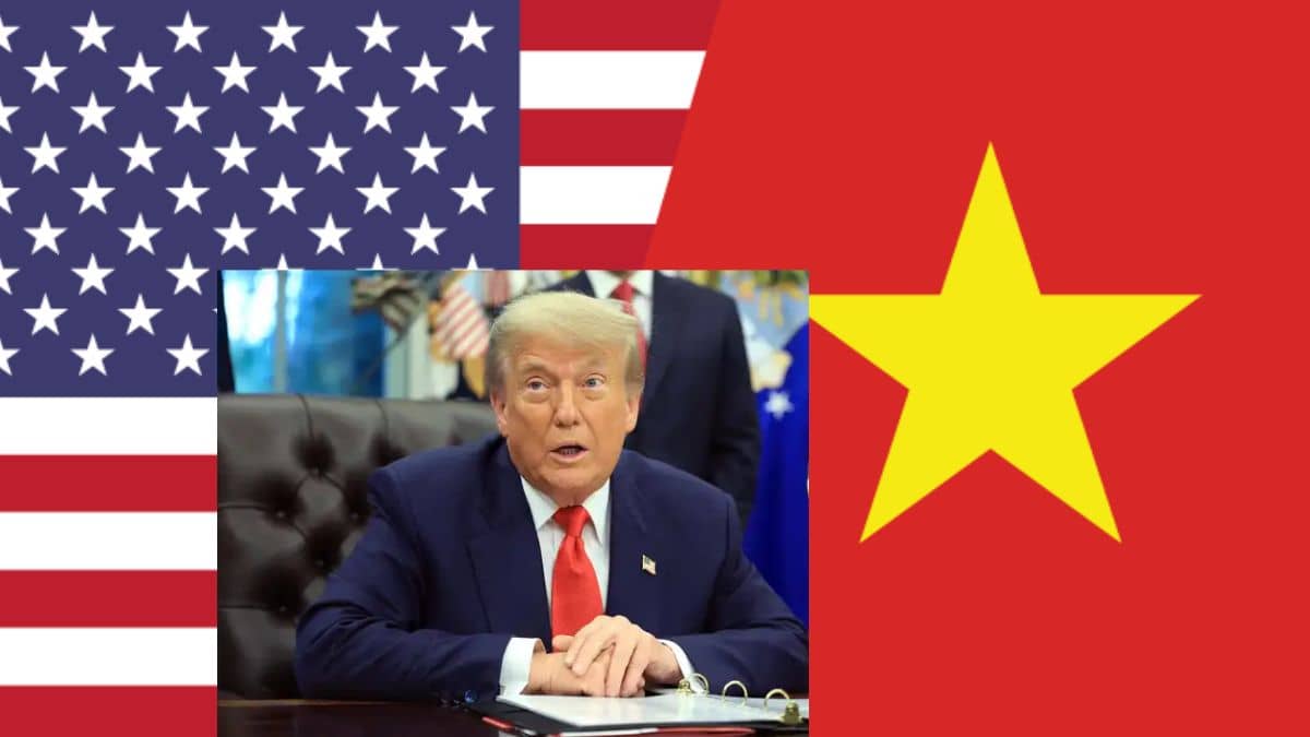 ट्रंप ने वियतनाम के साथ ट्रेड डील का किया ऐलान, देना होगा 20% टैरिफ, US प्रोडक्ट पर नहीं लगेगा टैक्स ट्रंप ने वियतनाम के साथ ट्रेड डील का किया ऐलान, देना होगा 20% टैरिफ, US प्रोडक्ट पर नहीं लगेगा टैक्स