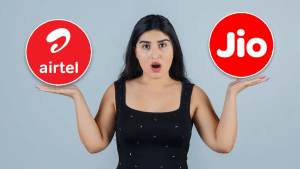 Q1FY26 में Airtel और Jio की जोरदार टक्कर! रेवेन्यू, प्रॉफिट और डेटा खपत में दिखी मजबूत बढ़त, जानें कौन आगे?