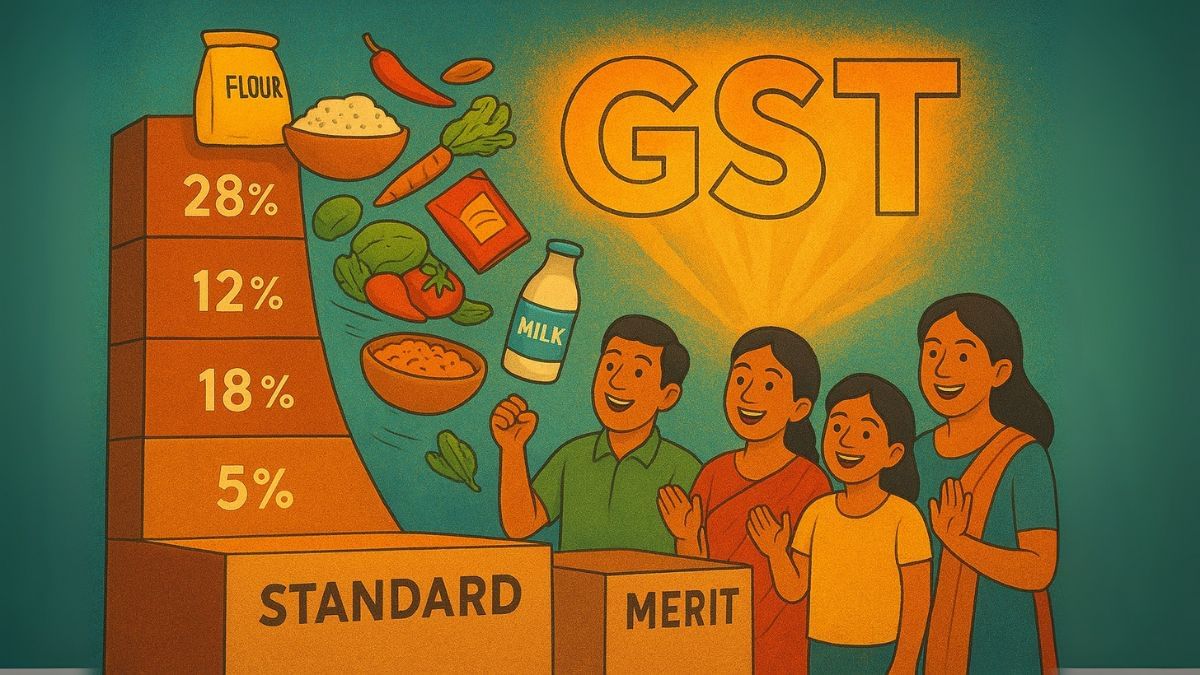 GST काउंसिल की मीटिंग आज से, 4 सितंबर को मिलेगा तोहफा, जानें क्या होगा सस्ता और कहां से ज्यादा कमाई GST काउंसिल की मीटिंग आज से, 4 सितंबर को मिलेगा तोहफा, जानें क्या होगा सस्ता और कहां से ज्यादा कमाई
