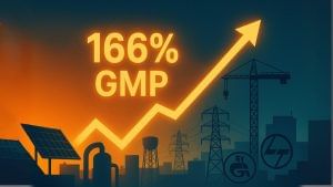 अब तक 166% उछला इस IPO का GMP, GAIL-L&T जैसे दिग्गज क्लाइंट; सोलर, वॉटर, इलेक्ट्रिक हर सेक्टर में साम्राज्य अब तक 166% उछला इस IPO का GMP, GAIL-L&T जैसे दिग्गज क्लाइंट; सोलर, वॉटर, इलेक्ट्रिक हर सेक्टर में साम्राज्य