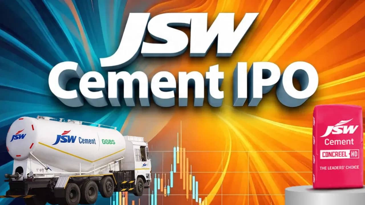 JSW Cement IPO को दूसरे दिन मिला बस इतना सब्सक्रिप्शन, GMP ने पकड़ी नीचे की राह JSW Cement IPO को दूसरे दिन मिला बस इतना सब्सक्रिप्शन, GMP ने पकड़ी नीचे की राह