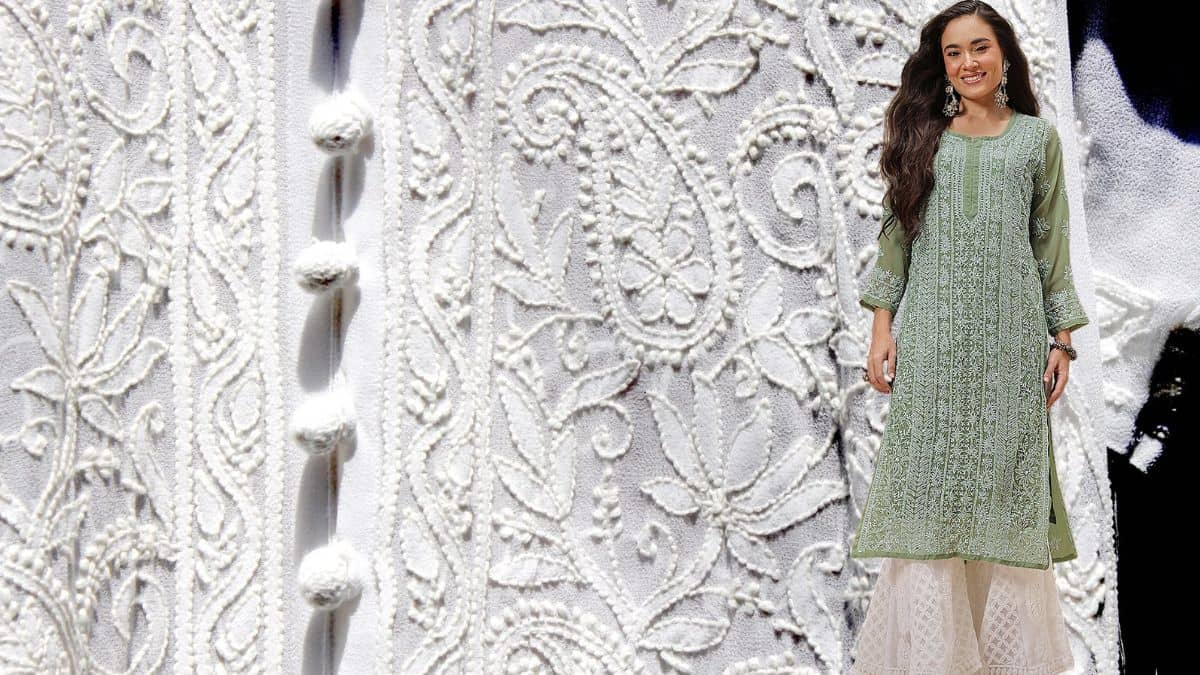 ट्रंप के टैरिफ से बेफिक्र लखनऊ की चिकनकारी, अमेरिका पर नहीं है निर्भर; गल्फ देश हैं मुख्य बाजार ट्रंप के टैरिफ से बेफिक्र लखनऊ की चिकनकारी, अमेरिका पर नहीं है निर्भर; गल्फ देश हैं मुख्य बाजार