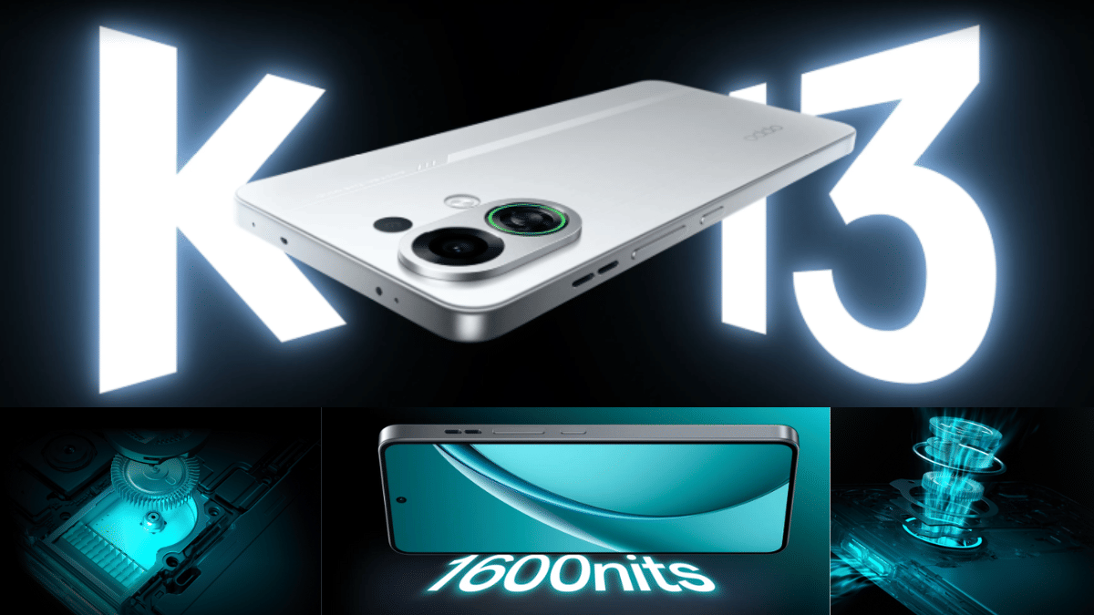 लॉन्च हुई Oppo K13 Turbo 5G सीरीज, गेमर्स और पावर यूजर्स को मिलेंगे दमदार फीचर्स; देखें पूरी डिटेल्स लॉन्च हुई Oppo K13 Turbo 5G सीरीज, गेमर्स और पावर यूजर्स को मिलेंगे दमदार फीचर्स; देखें पूरी डिटेल्स