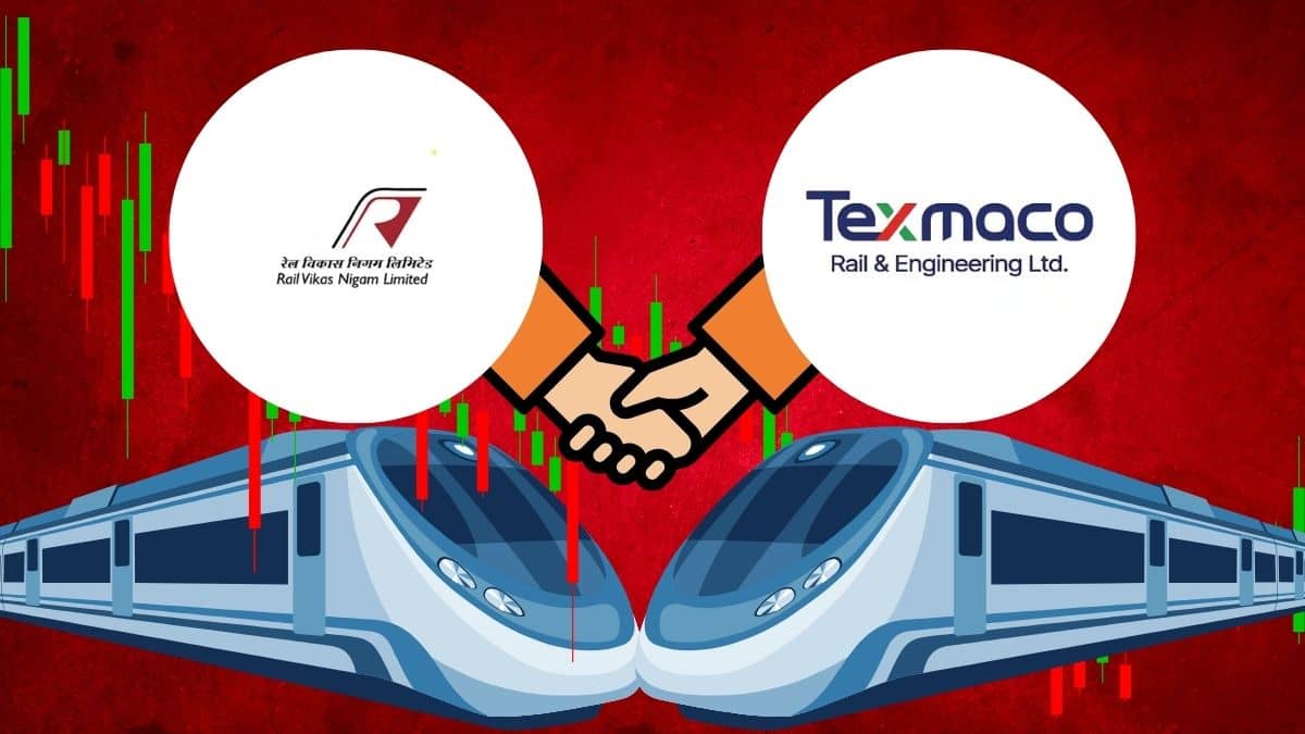 RVNL और टेक्समैको रेल ने कर दिया बड़ा ऐलान, अब ज्वाइंट वेंचर में बनाएंगी नई कंपनी; गुरुवार को फोकस में रहेंगे शेयर RVNL और टेक्समैको रेल ने कर दिया बड़ा ऐलान, अब ज्वाइंट वेंचर में बनाएंगी नई कंपनी; गुरुवार को फोकस में रहेंगे शेयर