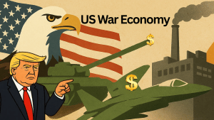 US War Economy: दुनिया की बर्बादी से आबाद ‘अंकल सैम’, जानें युद्ध के भरोसे कैसे टिकी है अमेरिकी इकोनॉमी US War Economy: दुनिया की बर्बादी से आबाद ‘अंकल सैम’, जानें युद्ध के भरोसे कैसे टिकी है अमेरिकी इकोनॉमी
