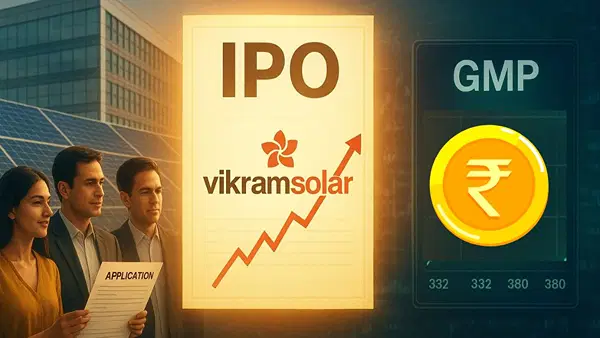 Vikram Solar IPO में जमकर हुई खरीदारी, दूसरे दिन 4.56 गुना हुआ सब्सक्राइब; जानें GMP क्या कर रहा इशारा Vikram Solar IPO में जमकर हुई खरीदारी, दूसरे दिन 4.56 गुना हुआ सब्सक्राइब; जानें GMP क्या कर रहा इशारा