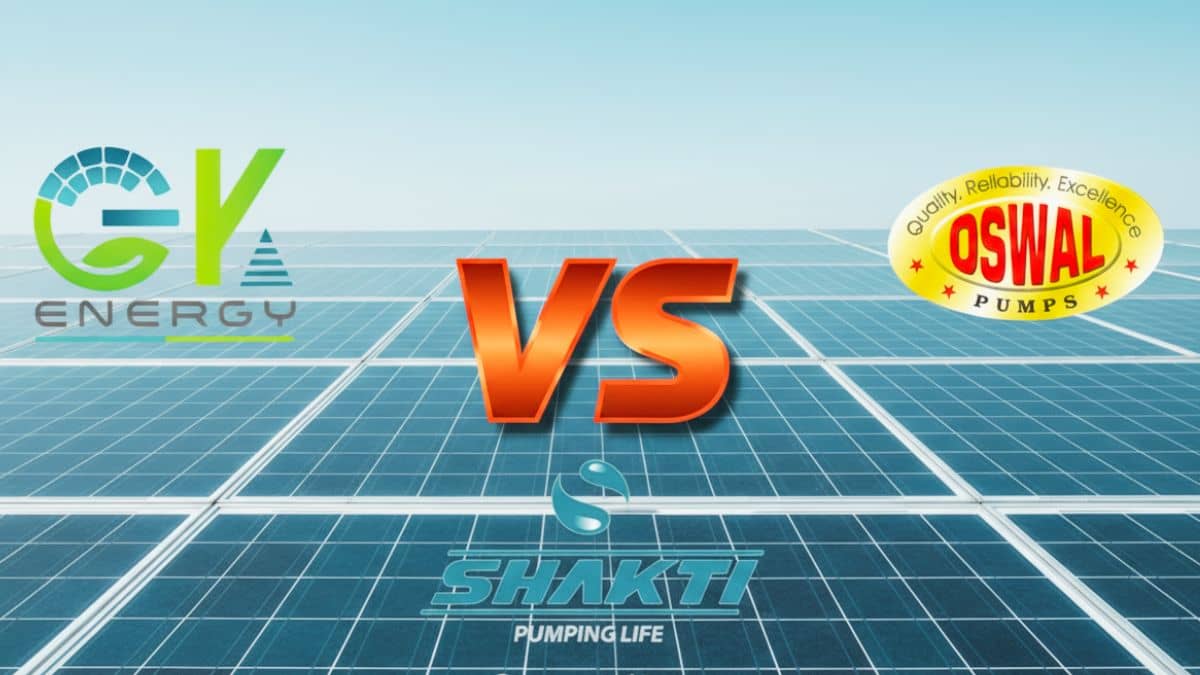 GK Energy IPO बनाम Shakti Pumps और Oswal Pumps, कौन है किसानों का फेवरेट और जीतेगा बाजी GK Energy IPO बनाम Shakti Pumps और Oswal Pumps, कौन है किसानों का फेवरेट और जीतेगा बाजी