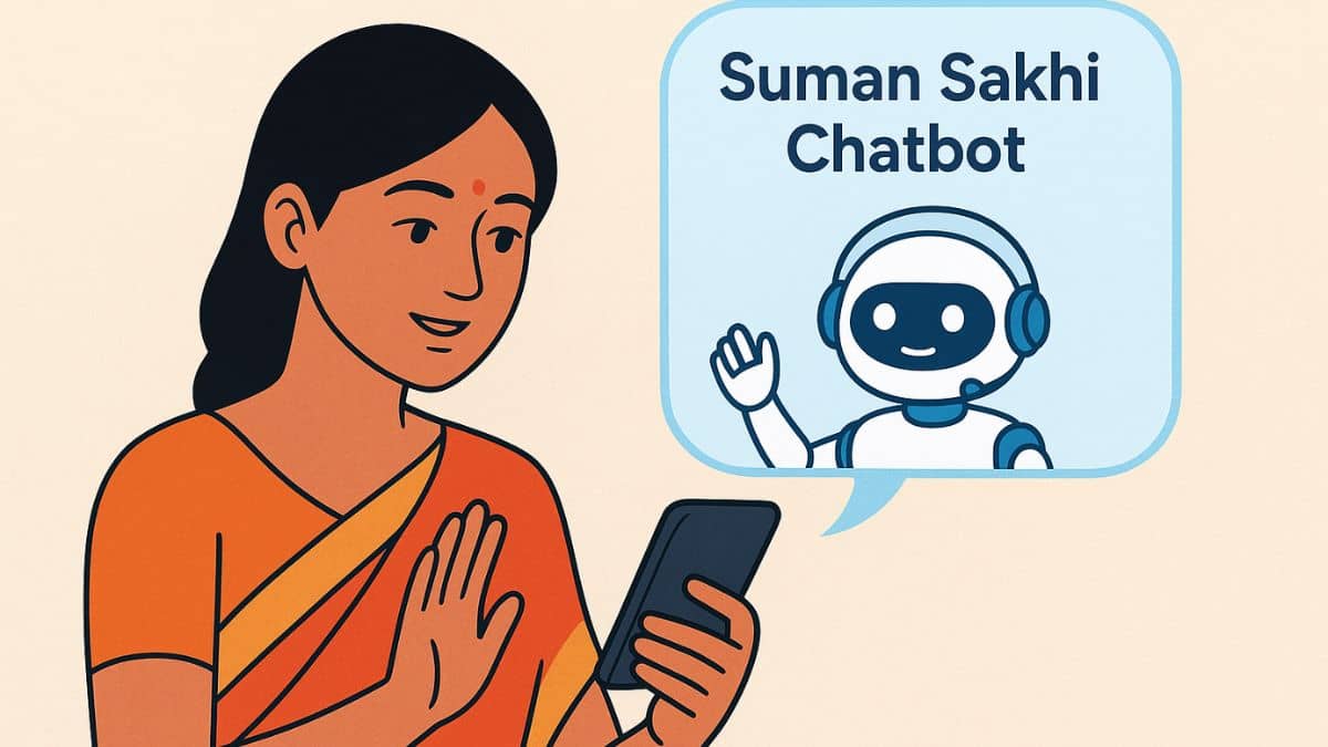 इस राज्य ने लॉन्च किया सुमन सखी चैटबॉट, महिलाएं पाएंगी फ्री में हेल्थ टिप्स, जानें कैसे करेगा काम इस राज्य ने लॉन्च किया सुमन सखी चैटबॉट, महिलाएं पाएंगी फ्री में हेल्थ टिप्स, जानें कैसे करेगा काम