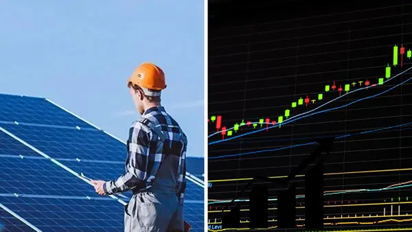 एंटी-डंपिंग ड्यूटी का झटका! Waaree Energies-Vikram Solar शेयरों में भारी बिकवाली, जानें क्या है मामला? एंटी-डंपिंग ड्यूटी का झटका! Waaree Energies-Vikram Solar शेयरों में भारी बिकवाली, जानें क्या है मामला?