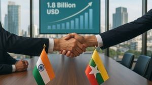 IETO बड़ा ऐलान, कर्नाटक में बनेगा म्यांमार ट्रेड काउंसिल; 1.8 अरब डॉलर के व्यापार को मिलेगा बढ़ावा IETO बड़ा ऐलान, कर्नाटक में बनेगा म्यांमार ट्रेड काउंसिल; 1.8 अरब डॉलर के व्यापार को मिलेगा बढ़ावा