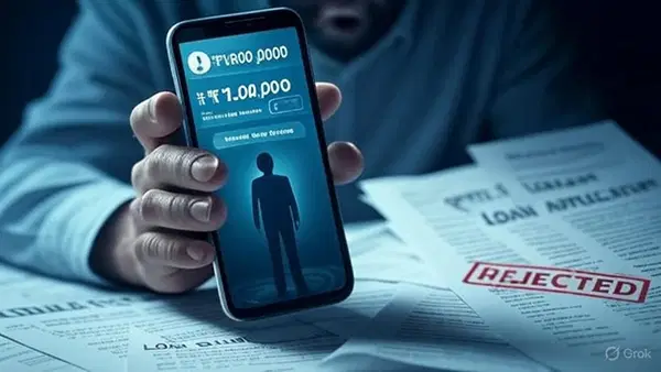 बैंक ने लोन रिजेक्ट किया, फिर खाते से 9 लाख रुपये चोरी, जानें साइबर ठगी का क्या है यह नया तरीका बैंक ने लोन रिजेक्ट किया, फिर खाते से 9 लाख रुपये चोरी, जानें साइबर ठगी का क्या है यह नया तरीका