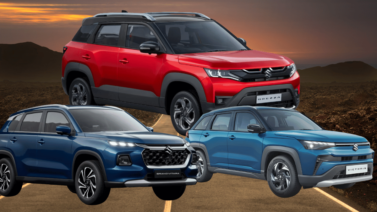 Victoris vs Grand Vitara vs Brezza: मारुति की तीनों कारों में से कौन देती है ज्यादा माइलेज? जानें सब कुछ