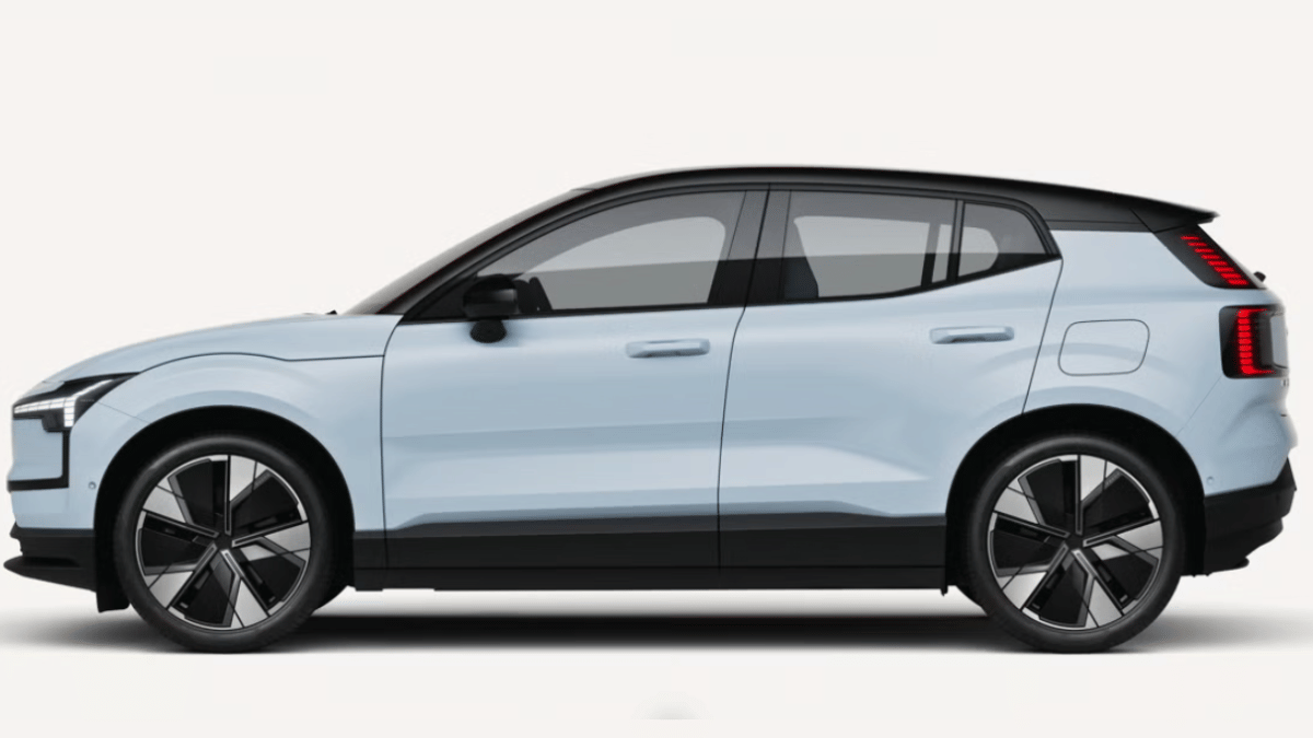 भारत में लॉन्च हुई लग्जरी इलेक्ट्रिक SUV Volvo EX30, दमदार परफॉर्मेंस और सेफ्टी फीचर्स से लैस; जानें कीमत भारत में लॉन्च हुई लग्जरी इलेक्ट्रिक SUV Volvo EX30, दमदार परफॉर्मेंस और सेफ्टी फीचर्स से लैस; जानें कीमत