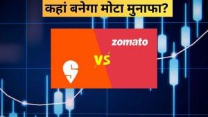 Swiggy vs Zomato: कौन सा शेयर कराएगा बंपर कमाई, किस स्टॉक पर दांव लगाना बेस्ट? जानें- एक्सपर्ट की सलाह Swiggy vs Zomato: कौन सा शेयर कराएगा बंपर कमाई, किस स्टॉक पर दांव लगाना बेस्ट? जानें- एक्सपर्ट की सलाह