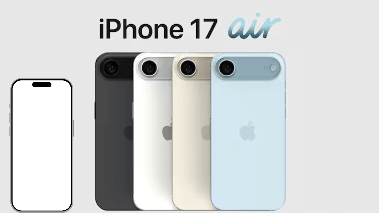 iPhone 17 Air: 9 सितंबर को होगा लॉन्च, बेहद स्लिम डिजाइन, जानें भारत में क्या हो सकती है कीमत iPhone 17 Air: 9 सितंबर को होगा लॉन्च, बेहद स्लिम डिजाइन, जानें भारत में क्या हो सकती है कीमत