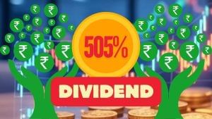 ये PSU कंपनी देने वाली है 505% डिविडेंड, 5 साल में 1140% उछला शेयर; जानें रिकॉर्ड डेट ये PSU कंपनी देने वाली है 505% डिविडेंड, 5 साल में 1140% उछला शेयर; जानें रिकॉर्ड डेट