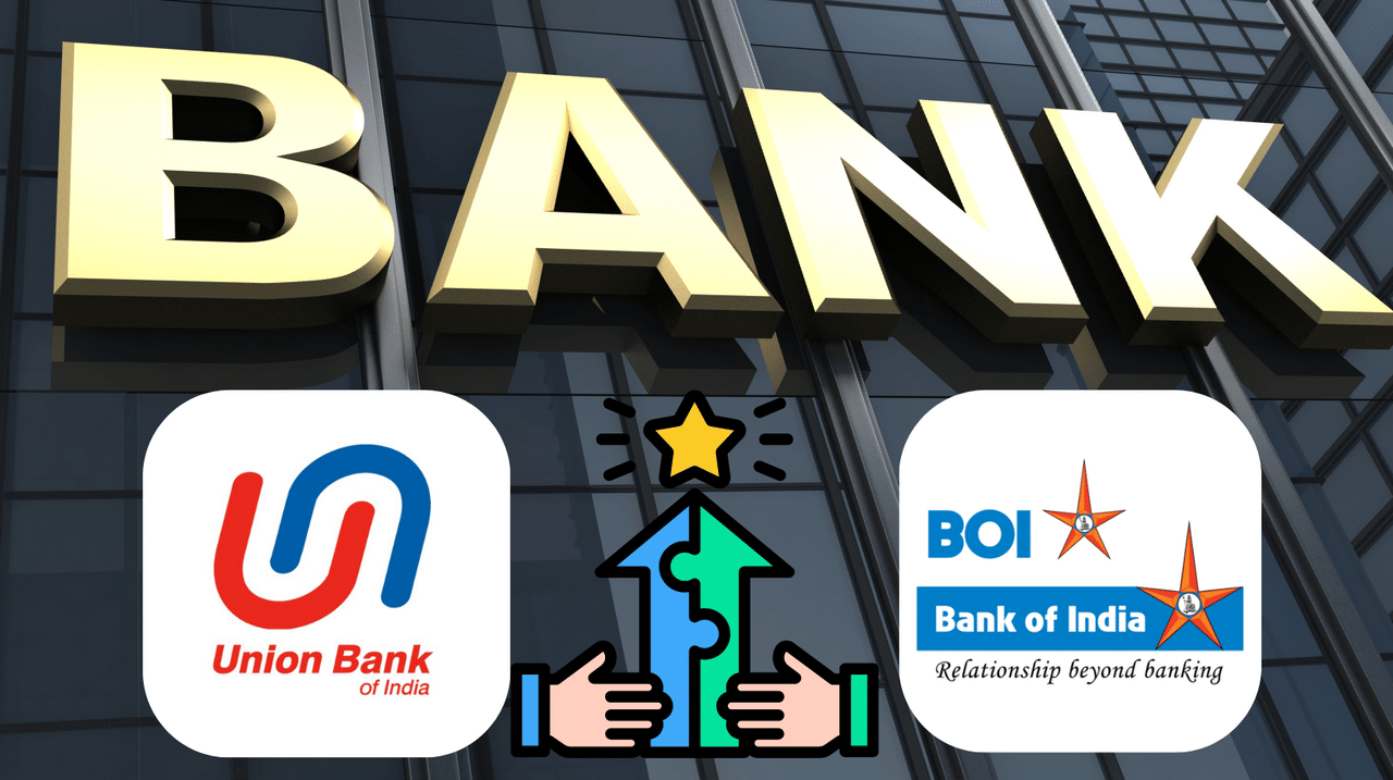 Union Bank और Bank of India के मर्जर से बनेगा दूसरा सबसे बड़ा पब्लिक सेक्टर बैंक : रिपोर्ट Union Bank और Bank of India के मर्जर से बनेगा दूसरा सबसे बड़ा पब्लिक सेक्टर बैंक : रिपोर्ट