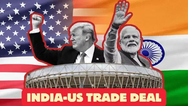 15 फीसदी रह जाएगा अमेरिकी टैरिफ! भारत-अमेरिका के बीच बड़ी ट्रेड डील की तैयारी; PM मोदी और ट्रंप लगाएंगे मुहर 15 फीसदी रह जाएगा अमेरिकी टैरिफ! भारत-अमेरिका के बीच बड़ी ट्रेड डील की तैयारी; PM मोदी और ट्रंप लगाएंगे मुहर