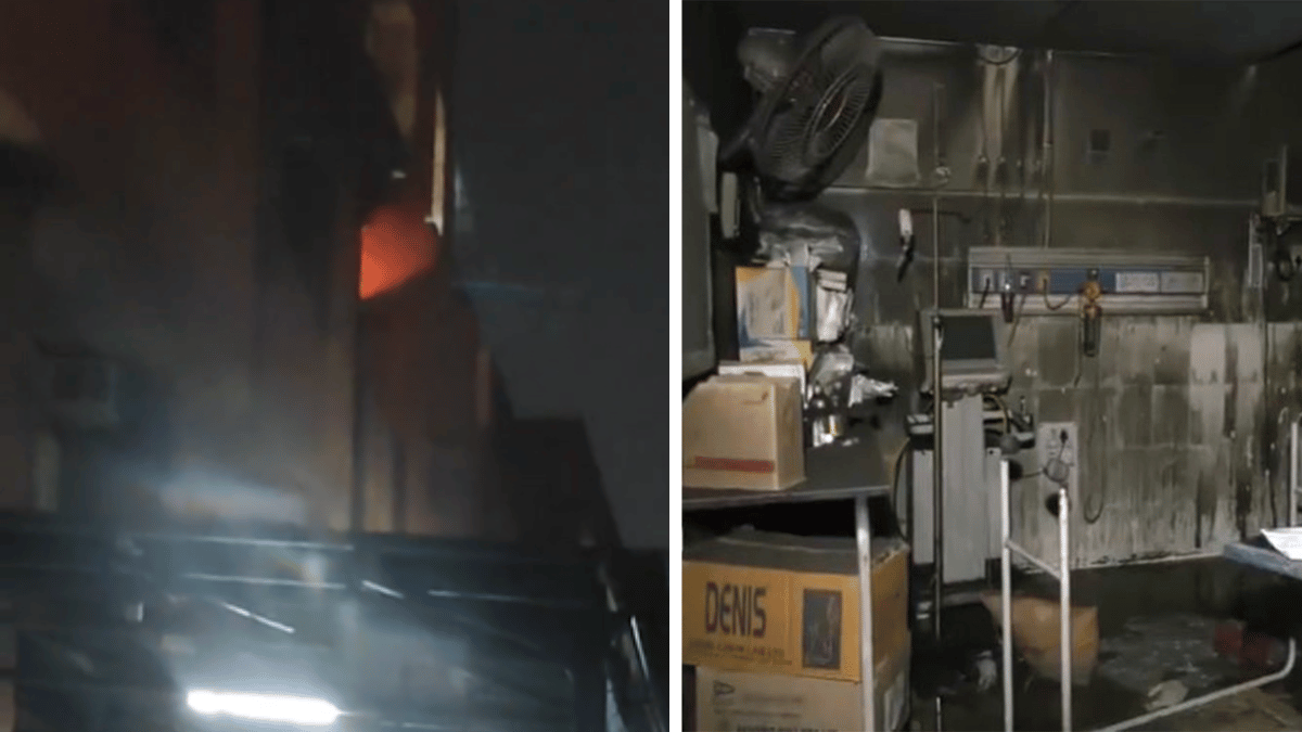 जयपुर के SMS अस्पताल में भीषण आग, 6 मरीजों की मौत, दर्जनों घायल; शॉर्ट सर्किट से हुआ हादसा जयपुर के SMS अस्पताल में भीषण आग, 6 मरीजों की मौत, दर्जनों घायल; शॉर्ट सर्किट से हुआ हादसा