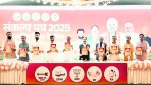 NDA संकल्प पत्र: एक करोड़ नौकरी, किसानों को 9000 सालाना, 4 शहरों में मेट्रो, 7 एक्सप्रेस-वे और PG तक फ्री पढ़ाई का वादा NDA संकल्प पत्र: एक करोड़ नौकरी, किसानों को 9000 सालाना, 4 शहरों में मेट्रो, 7 एक्सप्रेस-वे और PG तक फ्री पढ़ाई का वादा