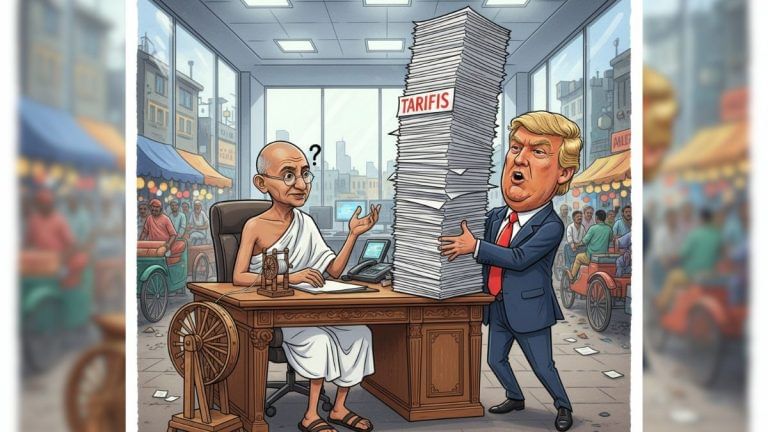 बापू के सामने ट्रंप लगाते टैरिफ, क्या करते महात्मा गांधी…