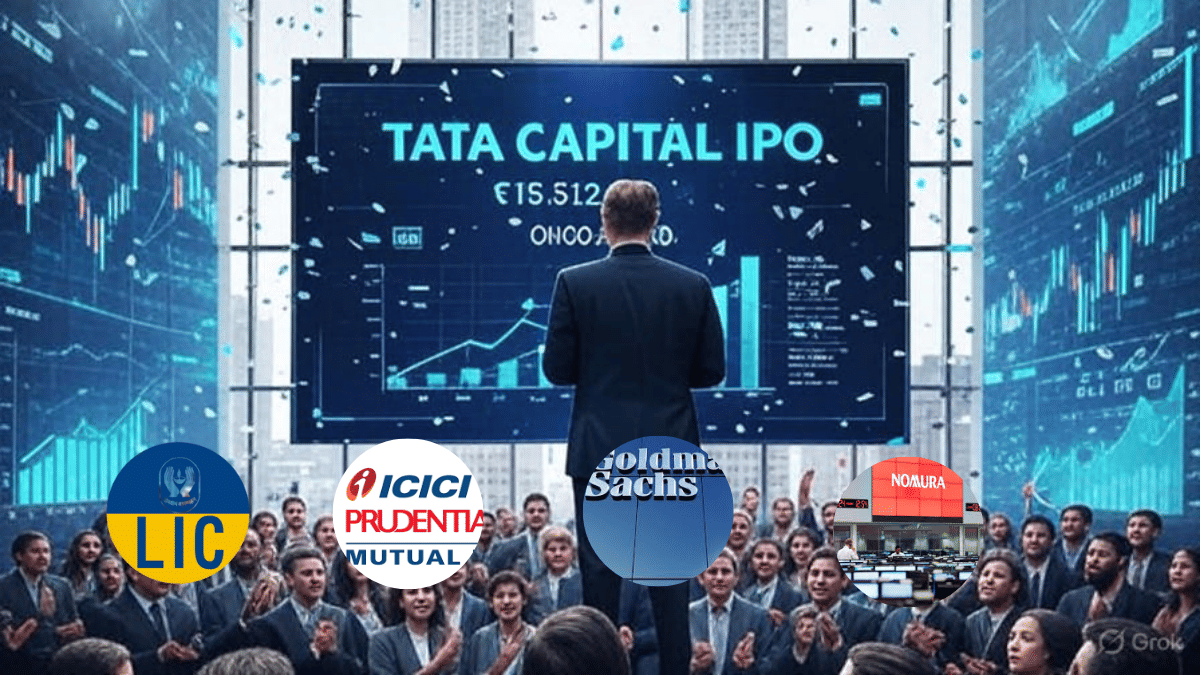 Tata Capital IPO को एंकर निवेशक से मिली 5x बोली, LIC सबसे बड़ा खरीदार, Nomura जैसे दिग्गज भी शामिल