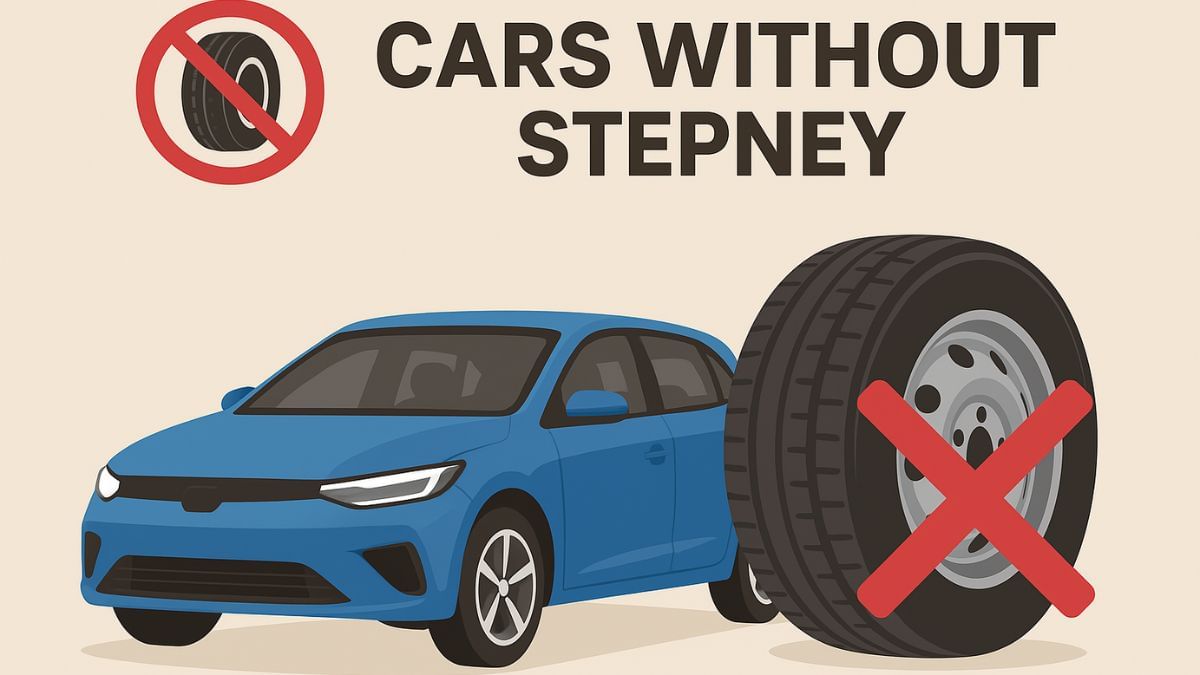 नई कारें बिना Stepney! जानिए कौन-कौन से मॉडल्स में नहीं मिलेगा स्पेयर टायर और क्यों बदल रहा है ट्रेंड