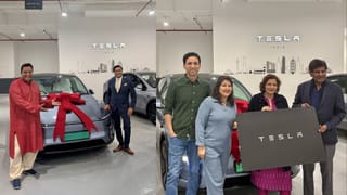 गुरुग्राम में टेस्ला की Model Y की डिलिवरी शुरू, शुरुआती खरीदारों में Paytm के CEO और Zomato के पूर्व CEO शामिल