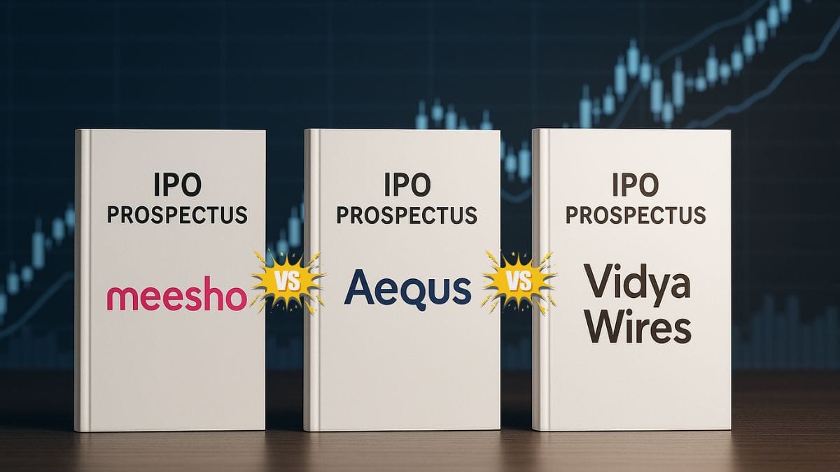 Meesho IPO vs Aequs IPO vs Vidya Wires IPO: दांव लगाने से पहले जानें किसका GMP है दमदार