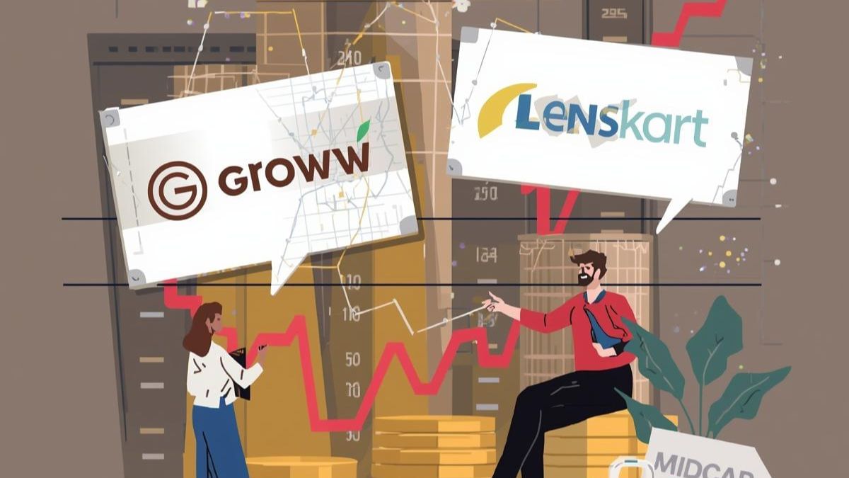 नयी लिस्टेड कंपनियों की जोरदार एंट्री! AMFI के बदलाव में Groww और Lenskart मिडकैप के दावेदार, रखें नजर
