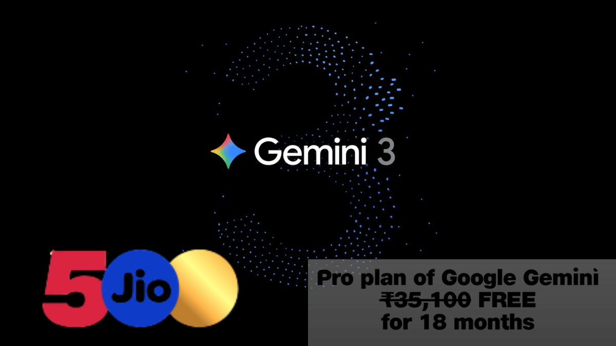 Jio का बड़ा ऐलान, 5G यूजर्स को 18 महीने तक फ्री मिलेगा Gemini 3 Pro प्लान, जानें कैसे करें एक्टिवेट