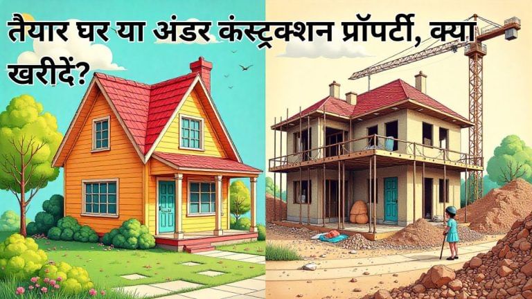 बिल्डर के वादों में मत फंसिए! जानें तैयार घर और अंडर कंस्ट्रक्शन प्रॉपर्टी में कौन सा है बेहतर सौदा, सही फैसला बचाएगा टैक्स भी