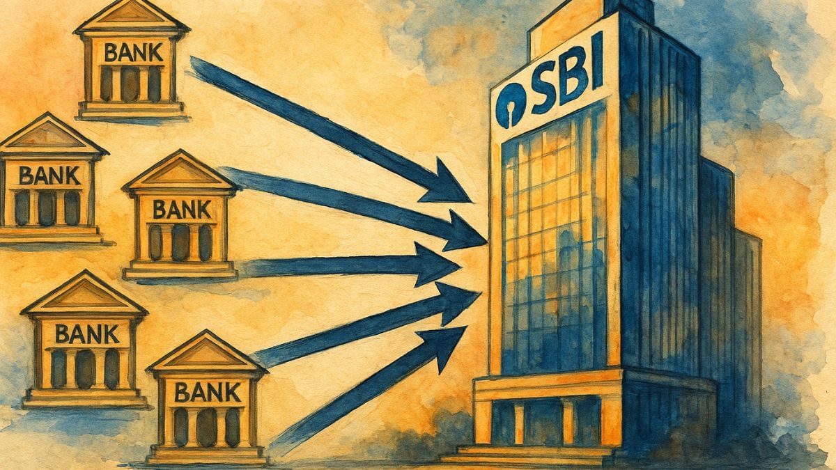 SBI में अब तक कितने बैंकों का विलय, जानें फायदा मिला या घाटा, बीते 17 वर्षों का देंखे हिसाब, आ गया न्यू प्लान