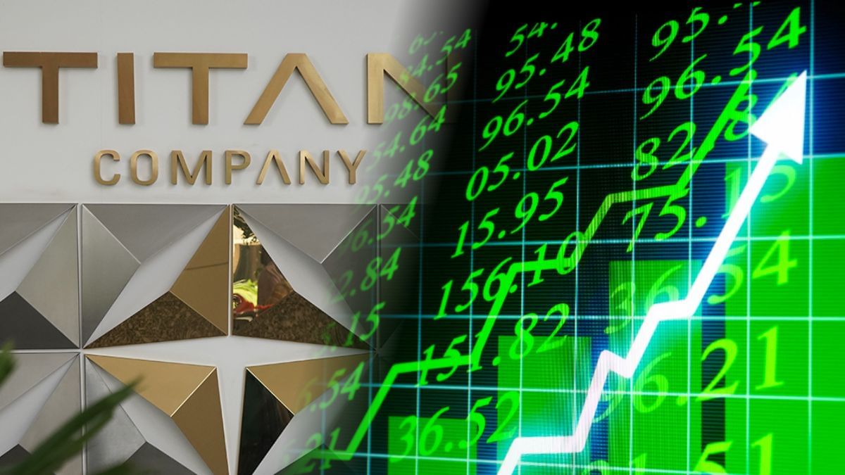 Titan ने मारी 8 हफ्तों की धमाकेदार छलांग! 17% रैली और 51000 करोड़ जोड़कर बना मार्केट का चमकता स्टार