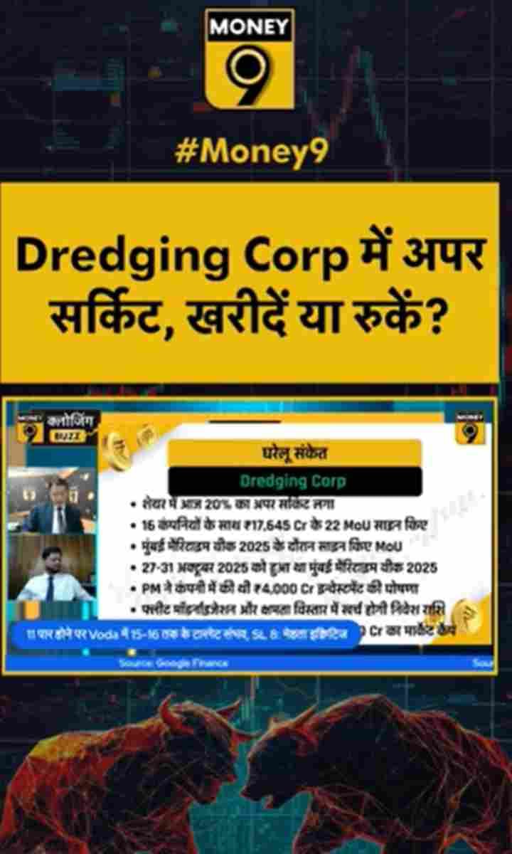 Dredging Corp में अपर सर्किट, खरीदें या रुकें?