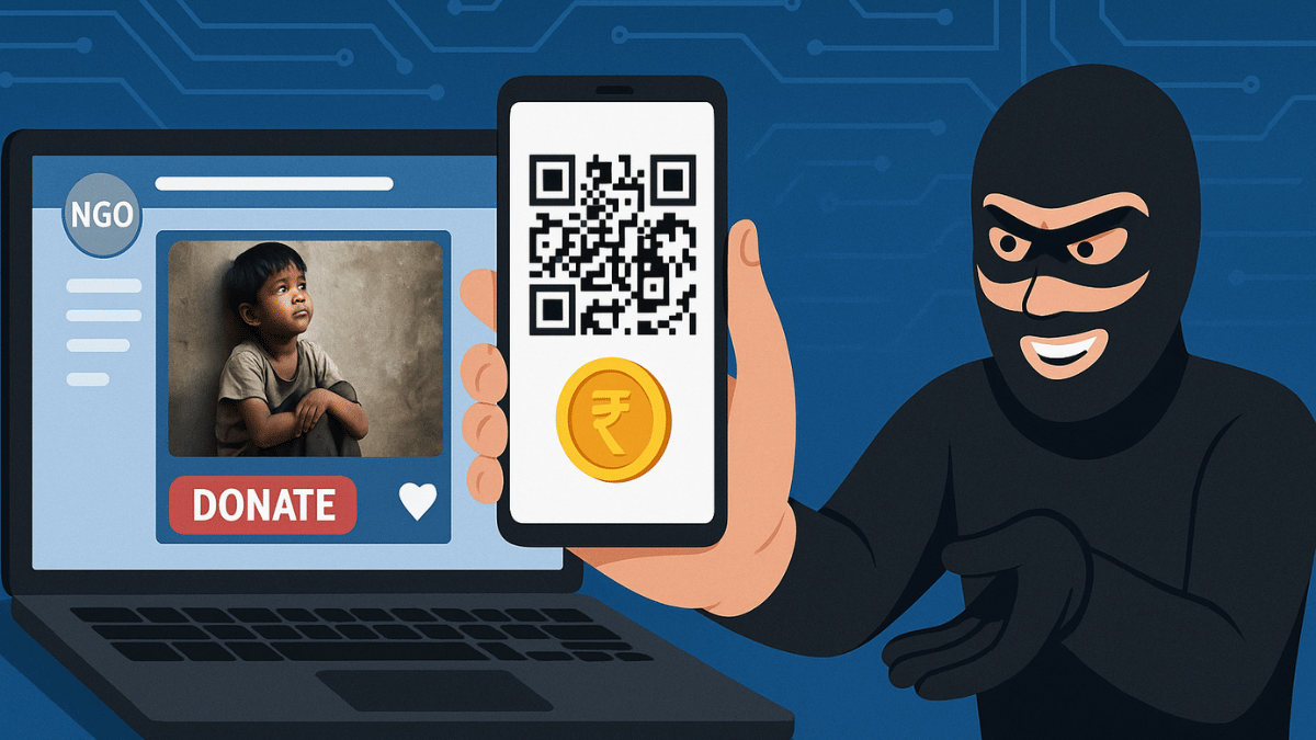 दान-पुण्य के नाम पर लोगों को चकमा दे रहे साइबर चोर, फर्जी NGO के सहारे हो रही ठगी, डोनेशन से पहले अपनाएं ये तरीका