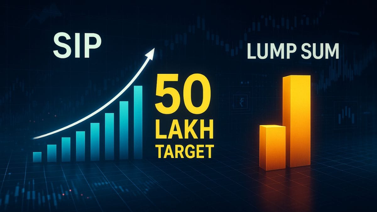 ₹10000 SIP vs ₹5 लाख का lump sum, कौन बनाएगा जल्दी ₹50 लाख का फंड; जानें पूरा गणित