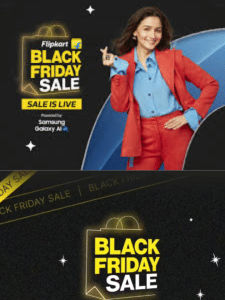 Flipkart की ब्लैक फ्राइडे सेल 23 नवंबर से शुरू, फोन-लैपटॉप पर भारी छूट!