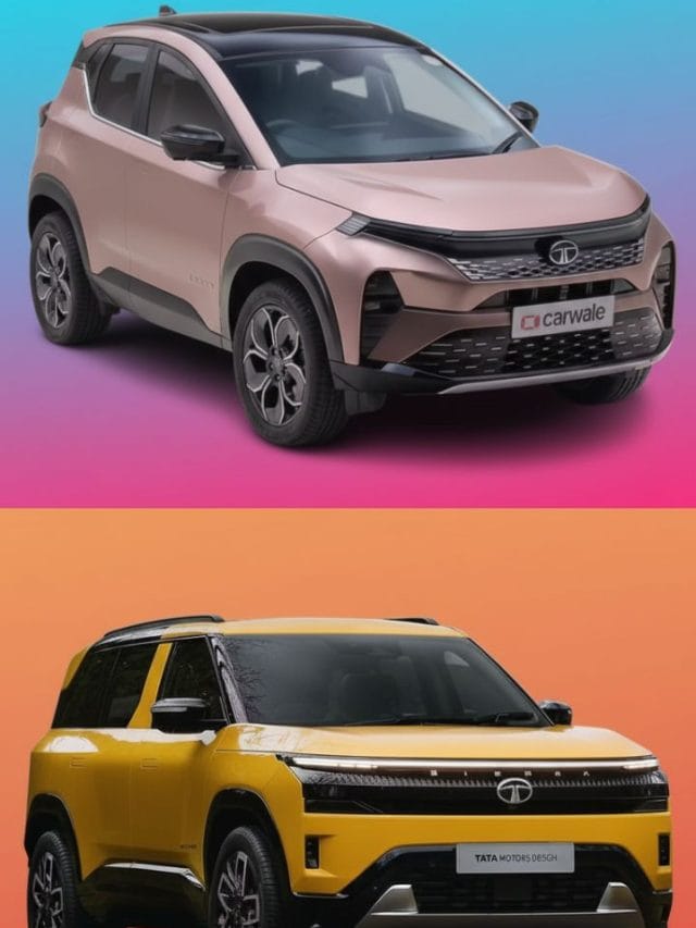 Tata Sierra vs Tata Curvv: खरीदने से पहले फीचर्स में जान लें ये फर्क