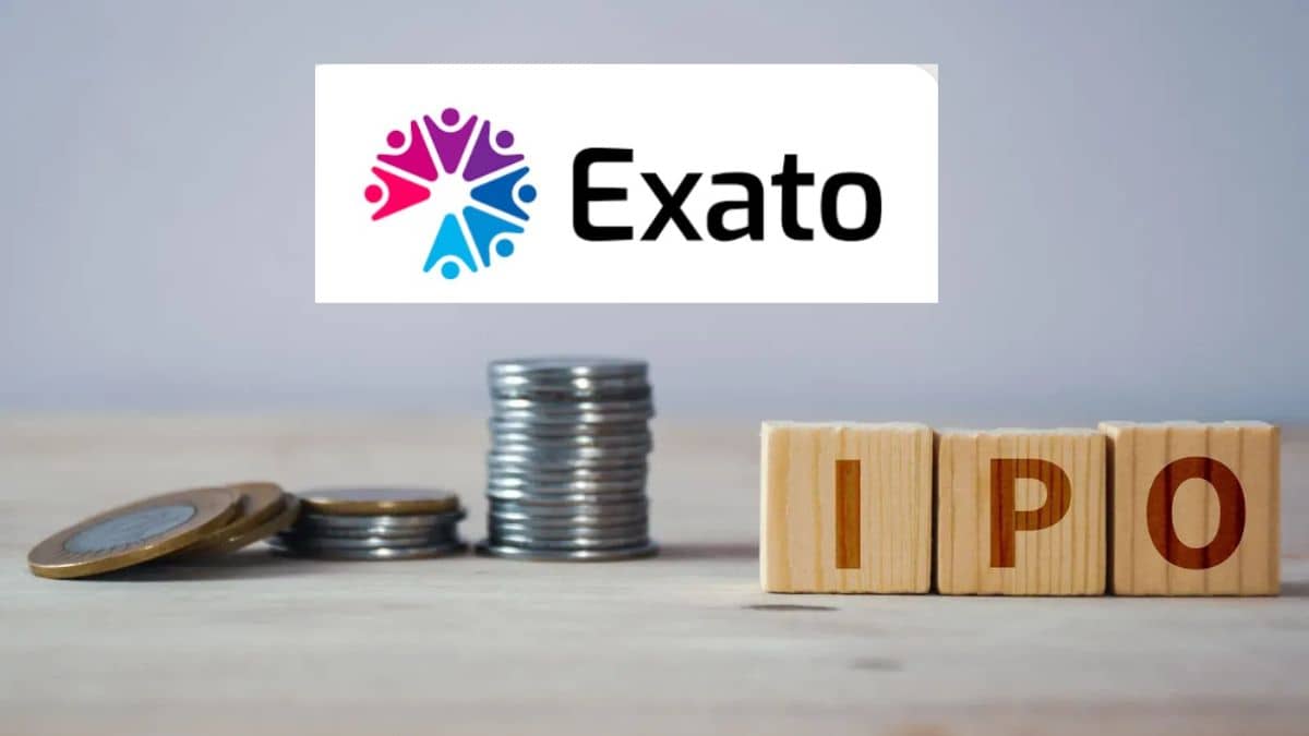 Exato Technologies IPO: शेयर खरीदने की मची लूट, ताबड़तोड़ सब्सक्रिप्शन, GMP भी ₹75 से ₹116 पहुंचा Exato Technologies IPO: शेयर खरीदने की मची लूट, ताबड़तोड़ सब्सक्रिप्शन, GMP भी ₹75 से ₹116 पहुंचा