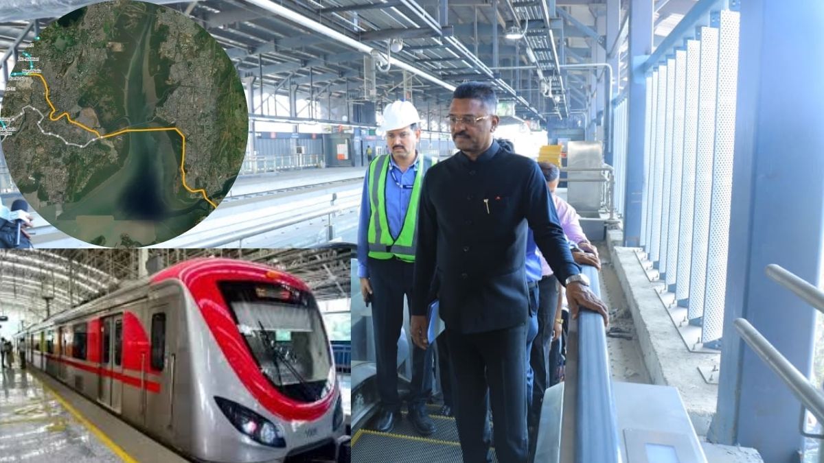 70 से 90 मिनट की दूरी होगी सिर्फ 30 मिनट में! मुंबई–नवी मुंबई एयरपोर्ट को जोड़ेगी गोल्ड लाइन मेट्रो, हजारों करोड़ का है प्रोजेक्ट