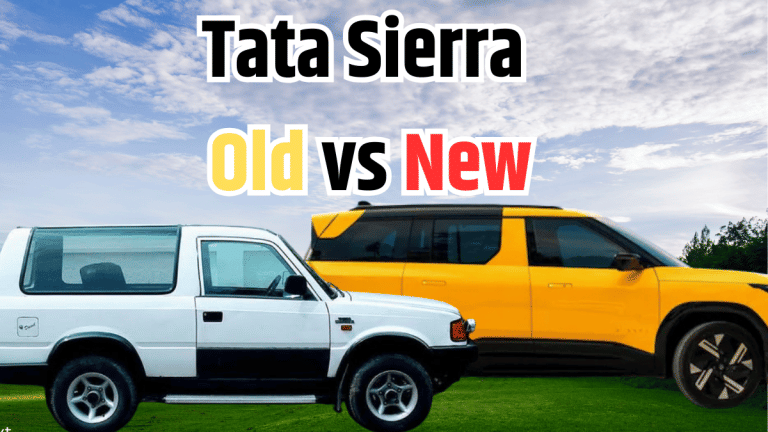 Old vs New: Old Tata Sierra देखी है क्या, 34 साल पहले ऐसा था लुक, जानें नई सिएरा कितनी अलग