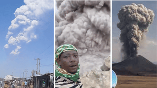 Ethiopia’s में फटा ज्वालामुखी, 12000 साल बाद उठा तूफान; तस्वीरों में देखें कैसे 4300 किमी दूर भारत तक पहुंचा खतरा