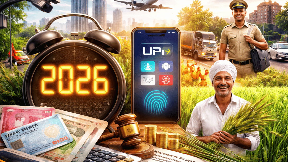 नया साल, नए नियम… 1 जनवरी 2026 से बदल जाएगी आपकी बैंकिंग, सैलरी, टैक्स और रोजमर्रा की जिंदगी