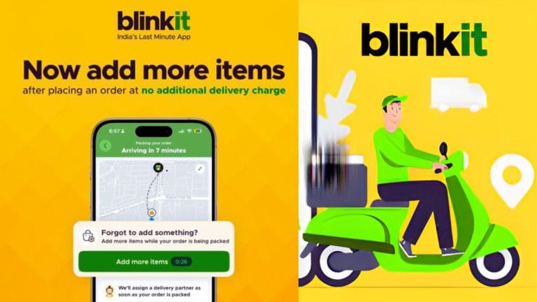 Blinkit ने लॉन्च किया नया फीचर, अब ऑर्डर करने के बाद भी जोड़ सकेंगे बाकी सामान, समय और पैसा दोनों की होगी बचत